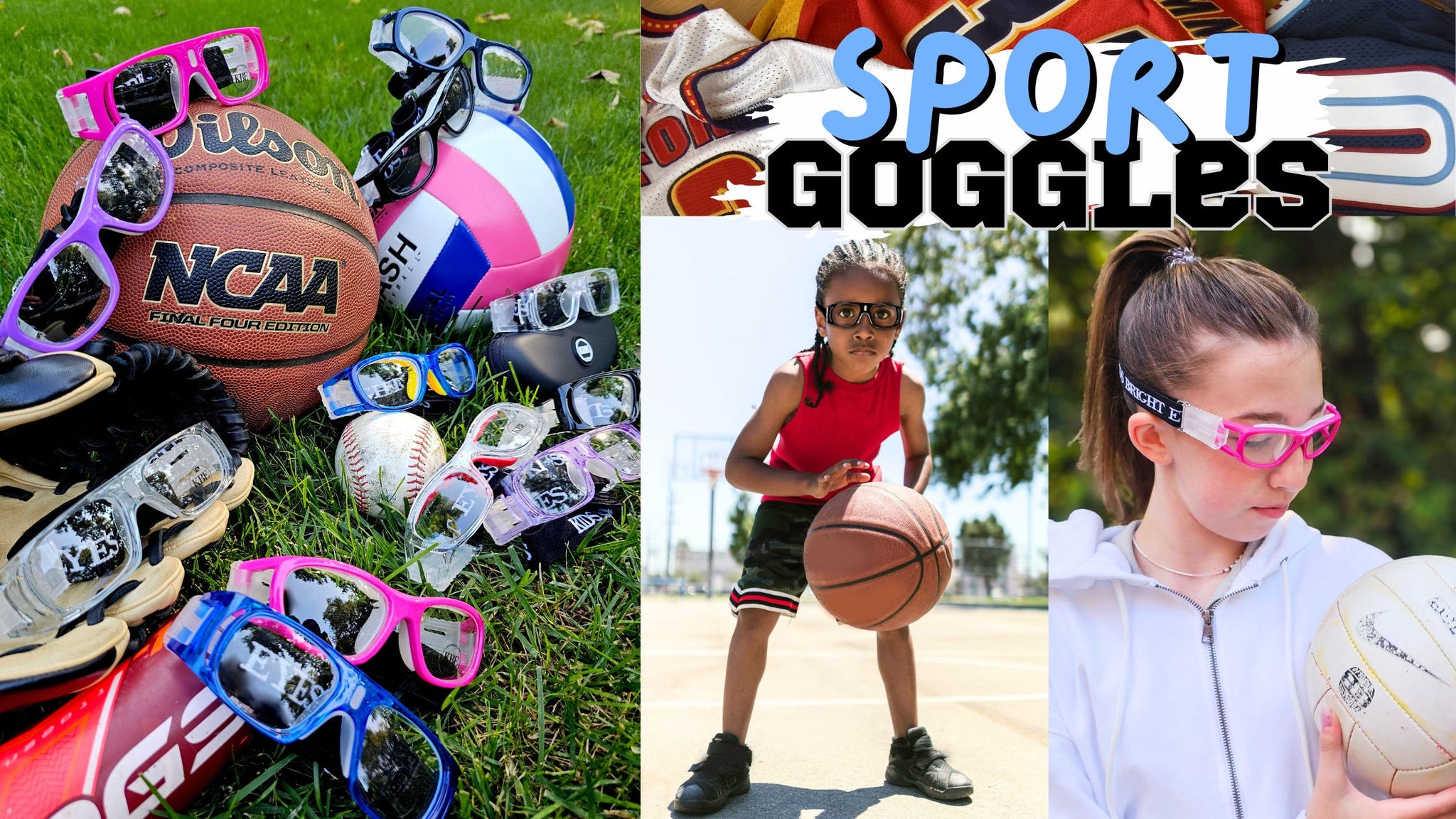 Kids basketball goggles clearance