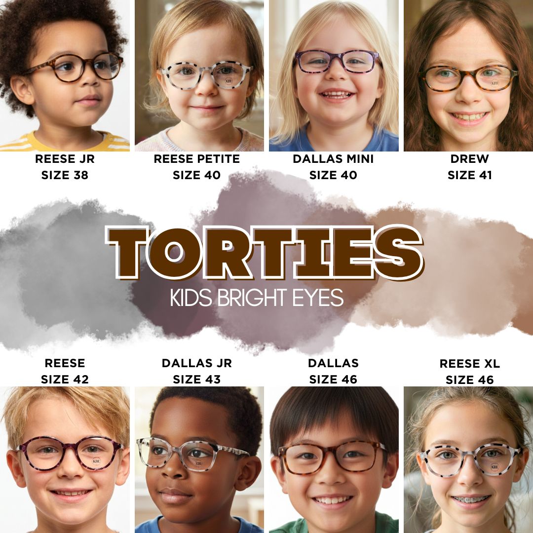 NEW! Torties- Brown- all sizes – Kids Bright Eyes
