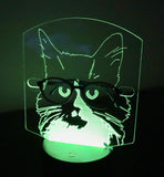 Glasses Holder & Nightlight